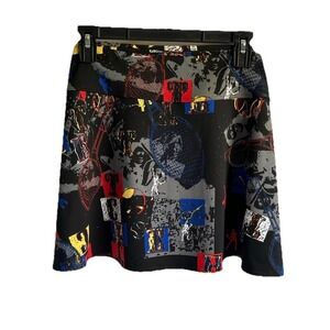 Womens Tail Tech Performance Skirt Size XL Black Multi Color Preowned